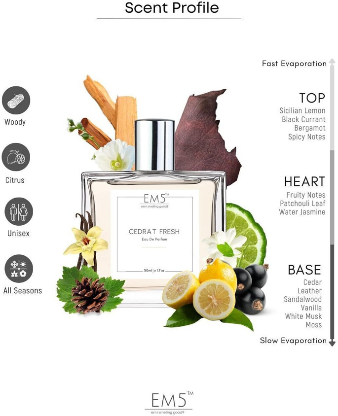 Smell Warm Perfume Notes Smell Spicy Perfume Notes Buy Em5 Cedrat