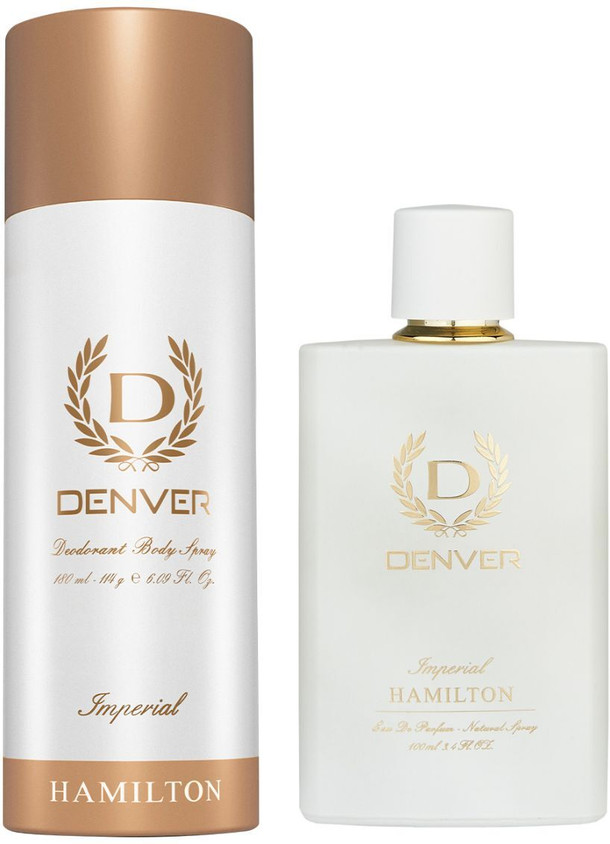 DENVER Imperial Perfume 100 Ml Imperial Deo 200 Ml Combo Perfume 300 ml