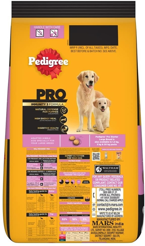 Pedigree Mother Pedigree Free Puppy Starter Kit PEDIGREE PRO