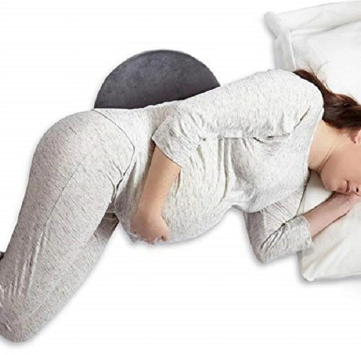 METRON Soft Handy Multi Purpose Pregnancy Pillow for Women Helps in Sitting  Sleeping Back Pain Relief Leg Spacer Foam Solid Pregnancy Pillow Pack of 