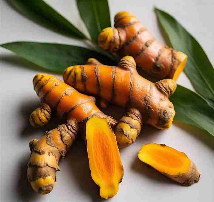 Raw Turmeric Roots