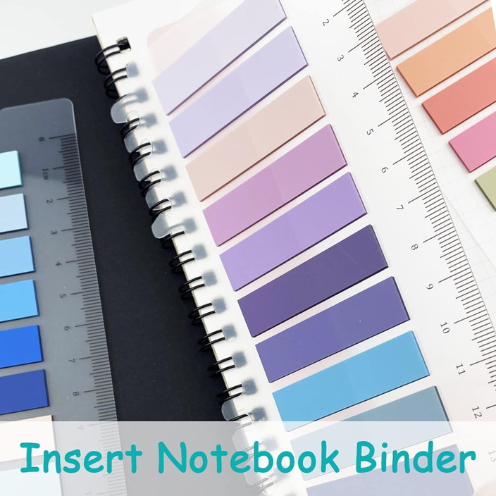 thumbnail image 2 of SCHMIDT 1200 Pcs Sticky Index Tabs, Page Markers, Writable Page Sticky Notes, Page Tabs Book 2 of 9