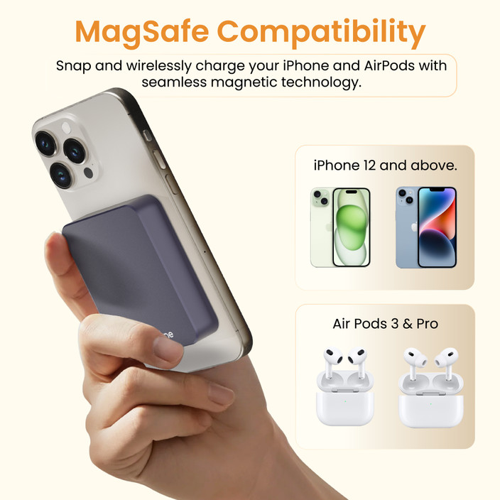 Iphone 12 Mini Magsafe Power Bank MagSafe Battery Pack Power Bank