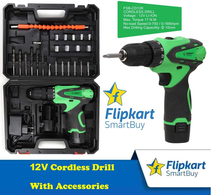 Screwdriver B And Q Battery Drills Electric Screwdriver Flipkart Flipkart B  And Q Electric - Main Image