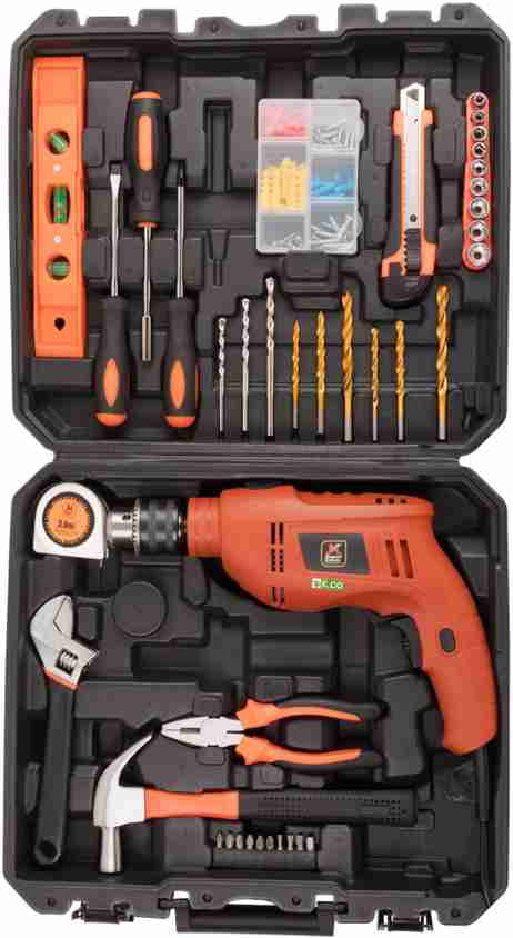 JK Super Drive 13mm Heavy duty E.Co Impact Drill Machine Power