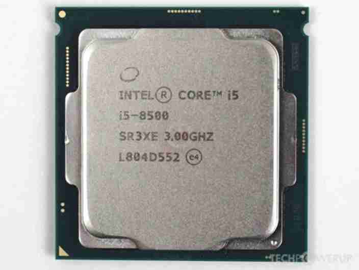 さや Intel Core i5-8500 CPU 4個入り Amazon.in: Buy Core i5 8500 8th Gen, 3.0–4.1 GHz, LGA1151 (H310