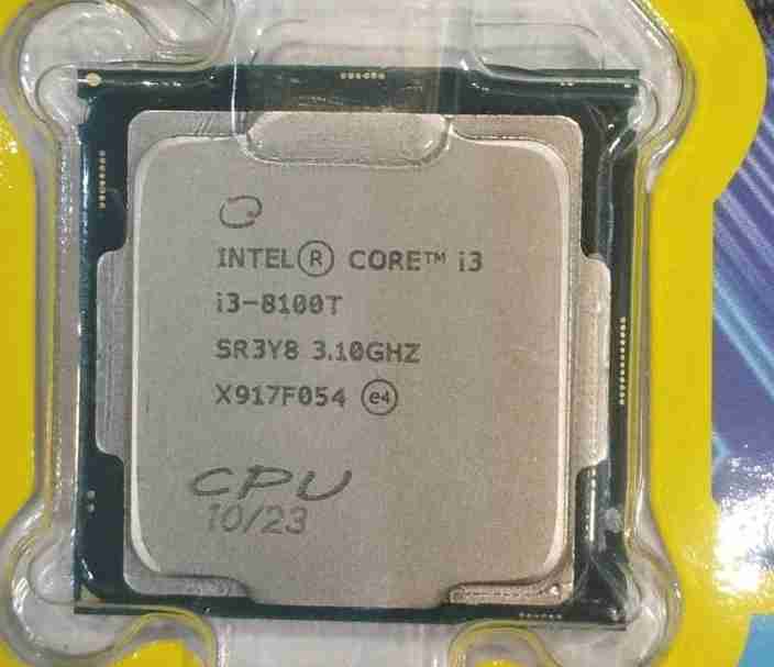 intel cpu core i3 8100 suryaasys I3 8100T 3.1 GHz LGA 1151 4