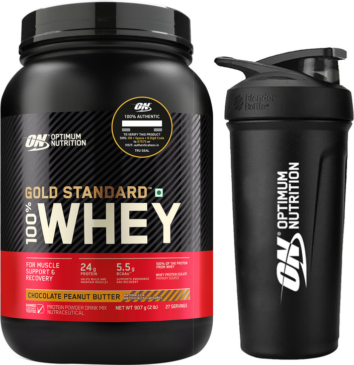 Optimum Nutrition Combo 2lbs CPB with Shaker Whey Protein Price in