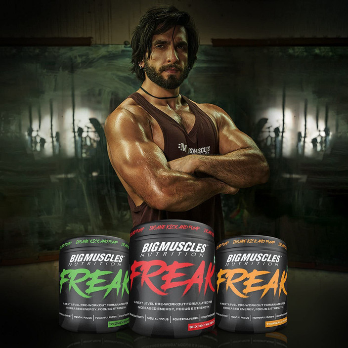 BIGMUSCLES NUTRITION Premium Gold Whey With Freak Preworkout Whey Protein