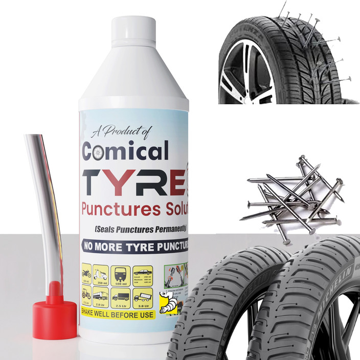 Bike Anti Puncture Liquid For Royal Enfield H 600 Ml Scooter Pack