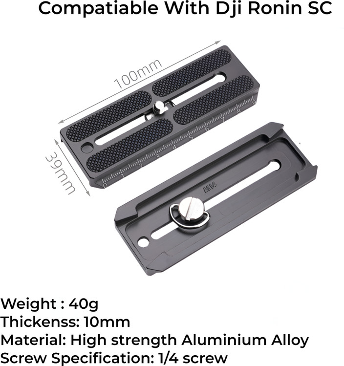 Camera Mounting Plate Quick Release Plate For Ronin Sc Camera