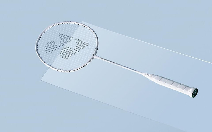 YONEX NANOFLARE NEXTAGE-4U/G5 White Strung Badminton Racquet