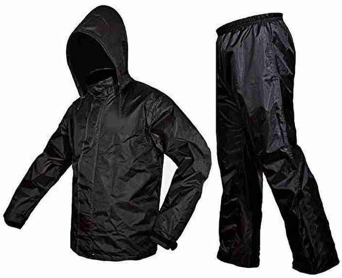 SSWW Solid Men Women Rain Suit