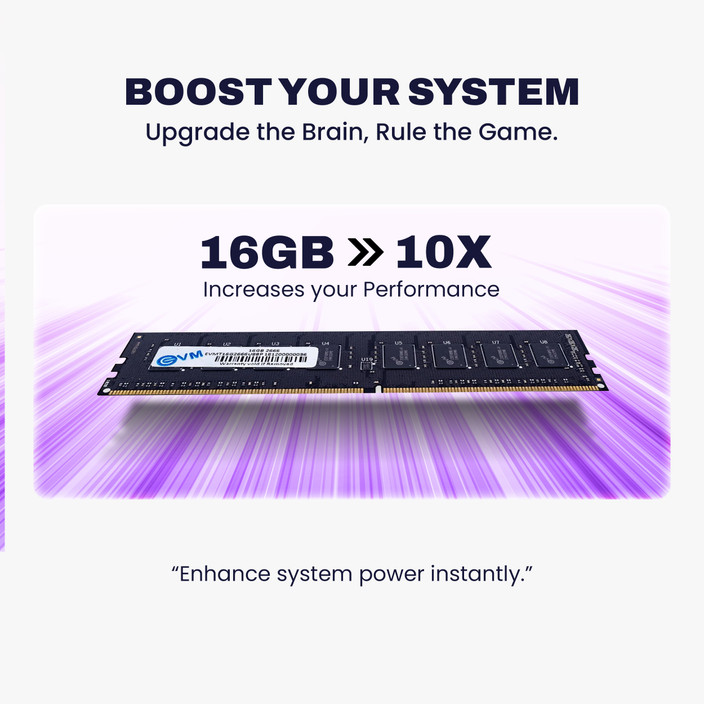 EVM Desktop RAM DDR4 16 GB PC DDR4 (EVMT16G2666U88P) EVM