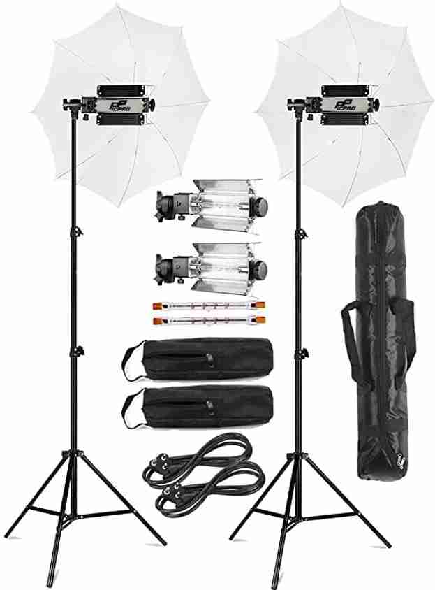 Reflector Two Light Setup Photography PICPRO Porta Light With Feet