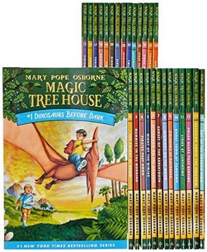 Magic tree house #1〜28 Amazon.com: Magic Tree House Books A Library of Books 1-28