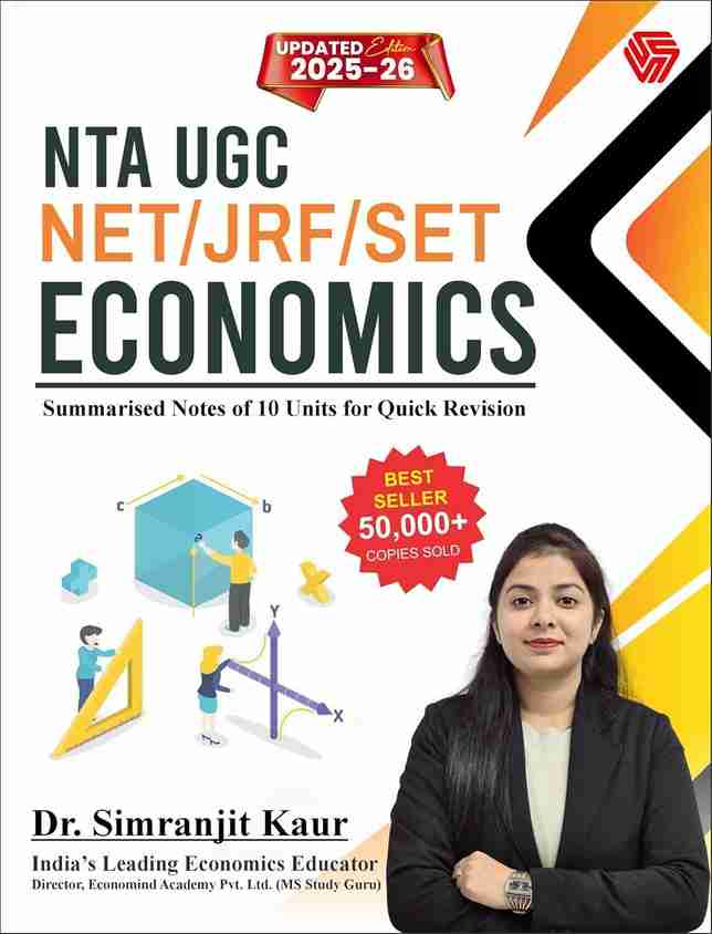 NTA UGC NET/JRF/SET Economics | Updated Edition 2023-24 | MS Study