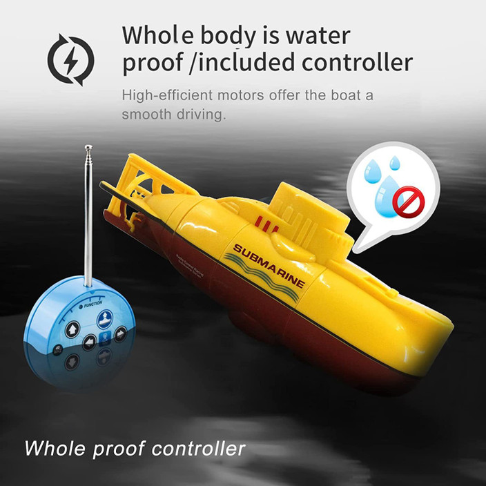 Ship Mini Remote Control Submarine GoolRC Mini RC Submarine For