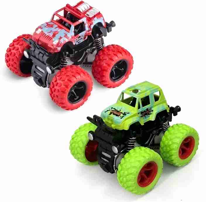 Zenex store Monster truck toys car for kids 4 wheel Friction push