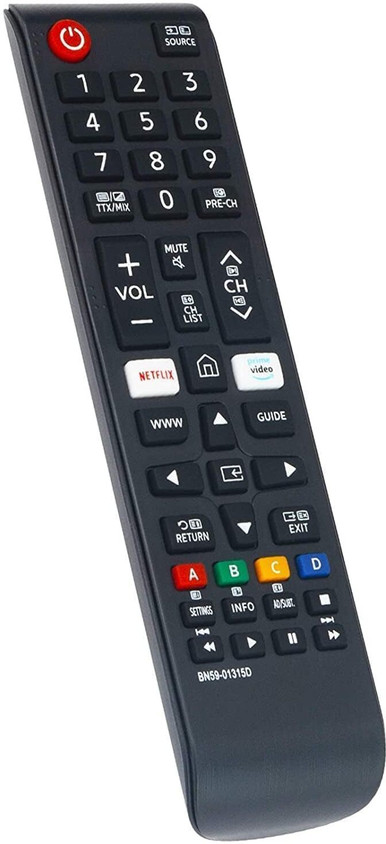 中古】【未使用】BN59-01259D 交換用リモコン Samsung TV UN55MU6290F