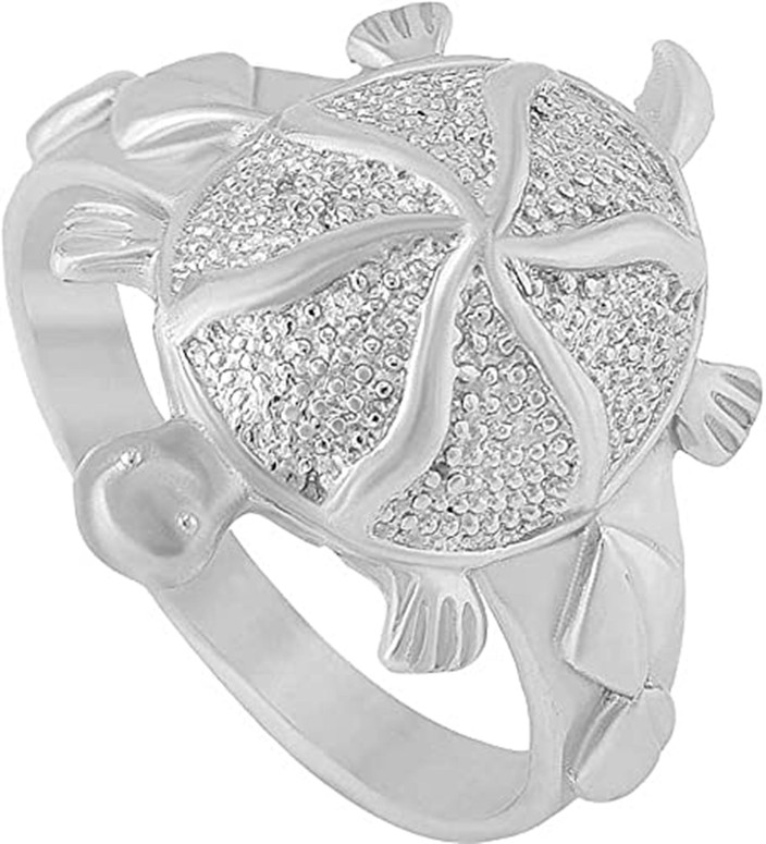 Silver Kachua Gold Ring Price Zumrut Silver Plated Embellished