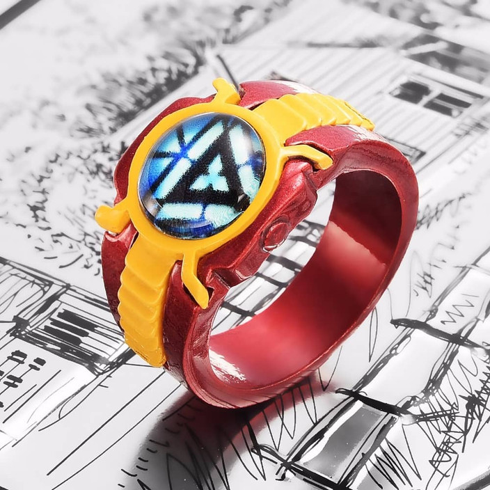 Silicone Rings Marvel Iron Man Ring Silicone Rings Iron Man