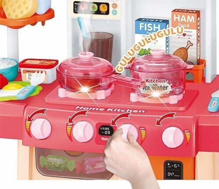 himanshu tex big size kitchen set for kids girls with realistic