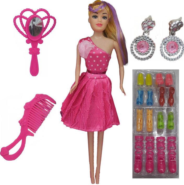 NV COLLECTION The Doll Set for Girls/Barbie, Elsa,Fashion Anna
