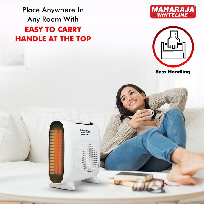 Maharaja Whiteline Luminous Room Heater Electric Heater Maharaja