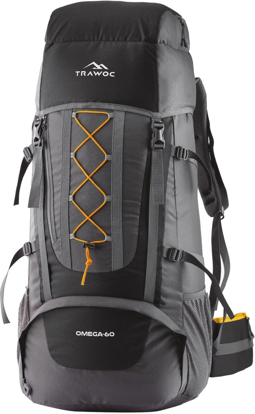 TRAWOC OMEGA 60L Travel Backpack Trekking Hiking bag for Men