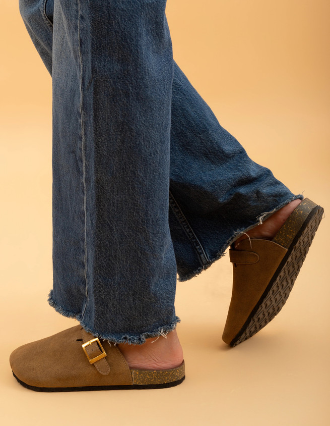 BIG FOX PU Cork Lightweight Men Sandals