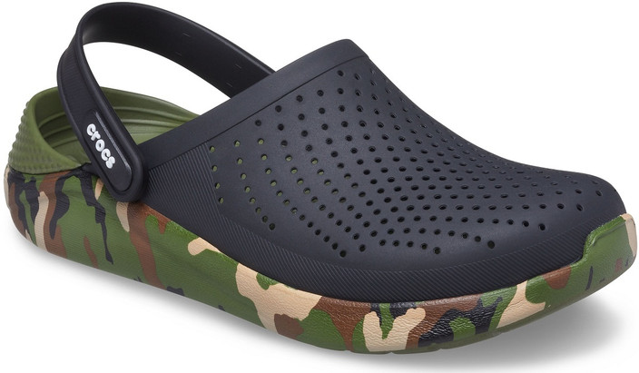 Literide Printed Camo Clog Crocs Literide Camo Sneakers CROCS
