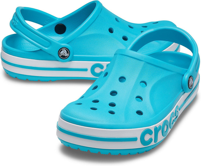crocs men blue clogs