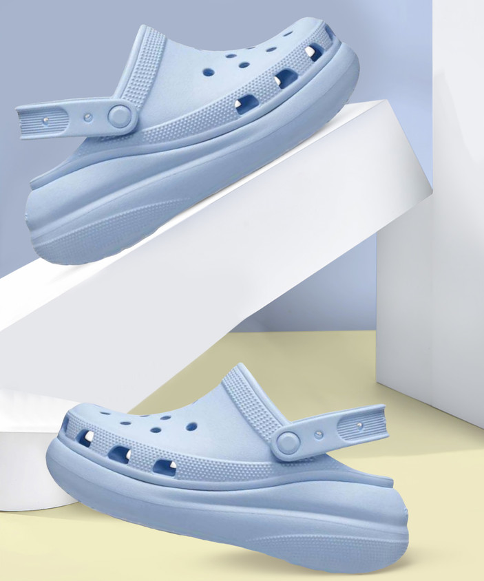 Blue Crocs Crocs Crocband Chambray Blue/Blue Jean Unisex Clog