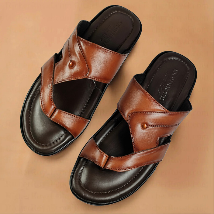 Men's Sandals Office Leather Sandals Men's Daily Wear And