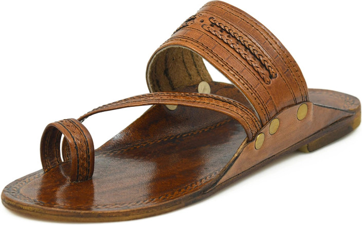 STEPHORN Kolhapuri Chappal 100% Genuine Leather Men Casual Buy