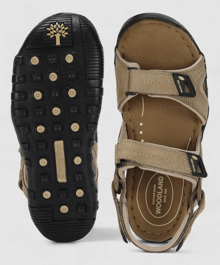 Woodland Shoes Woodland Sandals For Boys WOODLAND BROWN BASIC