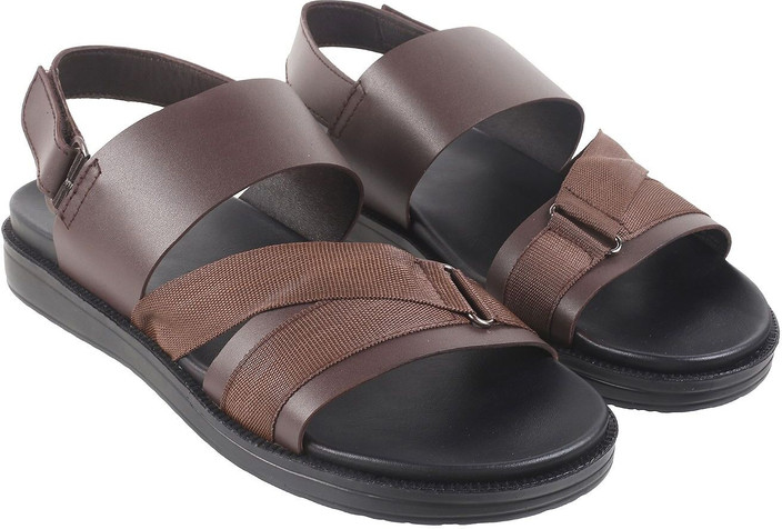 Ajio Metro Brown Sandals Metro Braided Mules Flat Price History Of