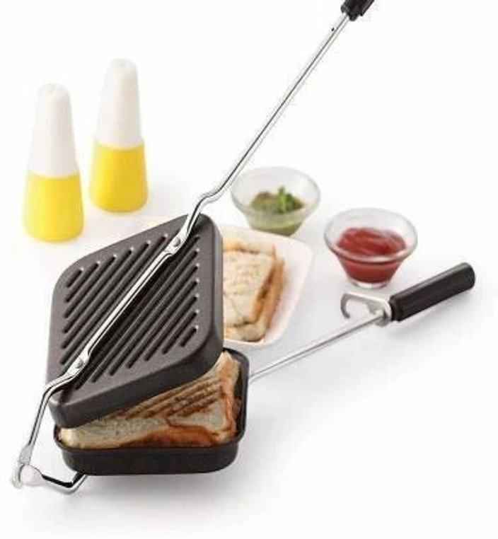 Flawless by Premium Non-Stick Aluminium Grill Sandwich Toaster