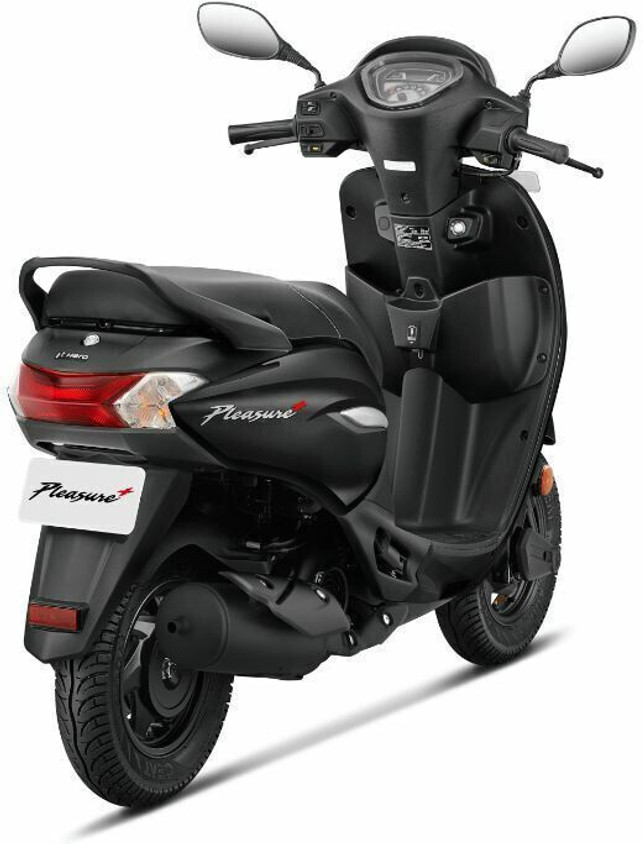 Black Hero Pleasure Scooty Rate Plus Platinum Pleasure Black