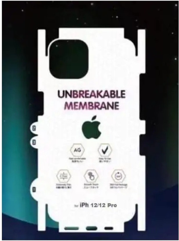 Screen Protectors Iphone 12 Shatterproof Membrane Back Screen