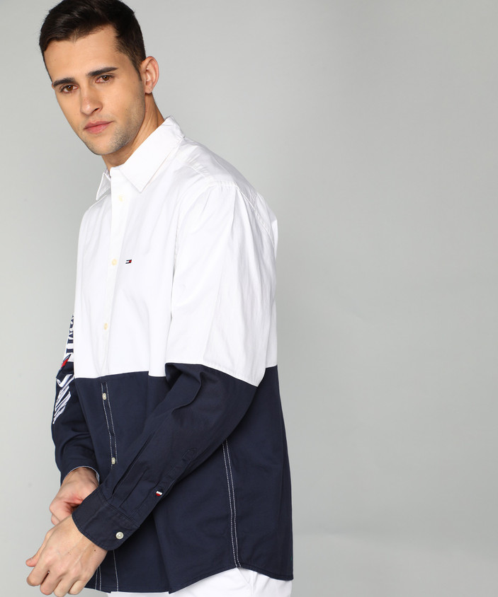 Flipkart Tommy Hilfiger Color Block TOMMY HILFIGER Men Color Block