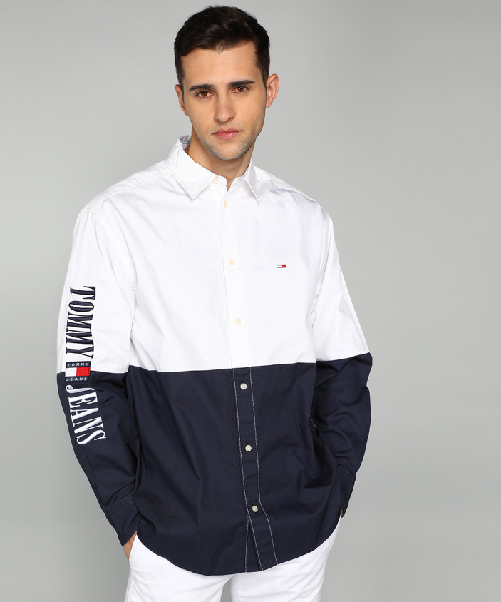 Flipkart Tommy Hilfiger White Top Mens Tommy Hilfiger Shirts