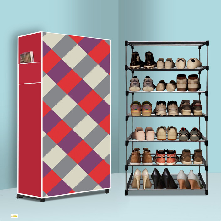 ZENVEXYO Tier Foldable Shoe Rack – Space Saver, Universal for