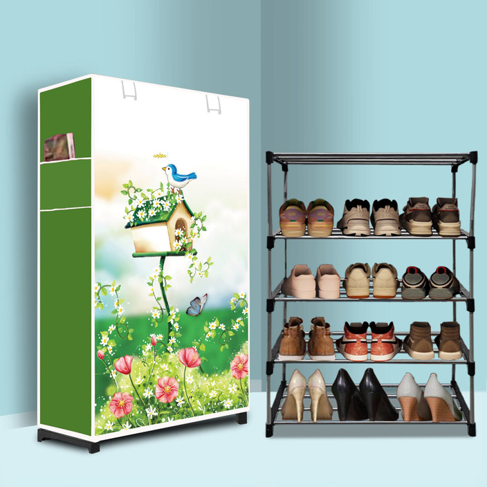 QURACK Tier Foldable Shoe Rack – Space Saver, Universal for