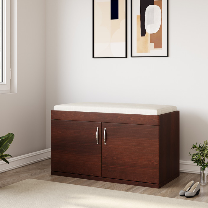 Storage Bench Ready Assembled Shoe Rack LifeEstyle Sheeshmam Wood