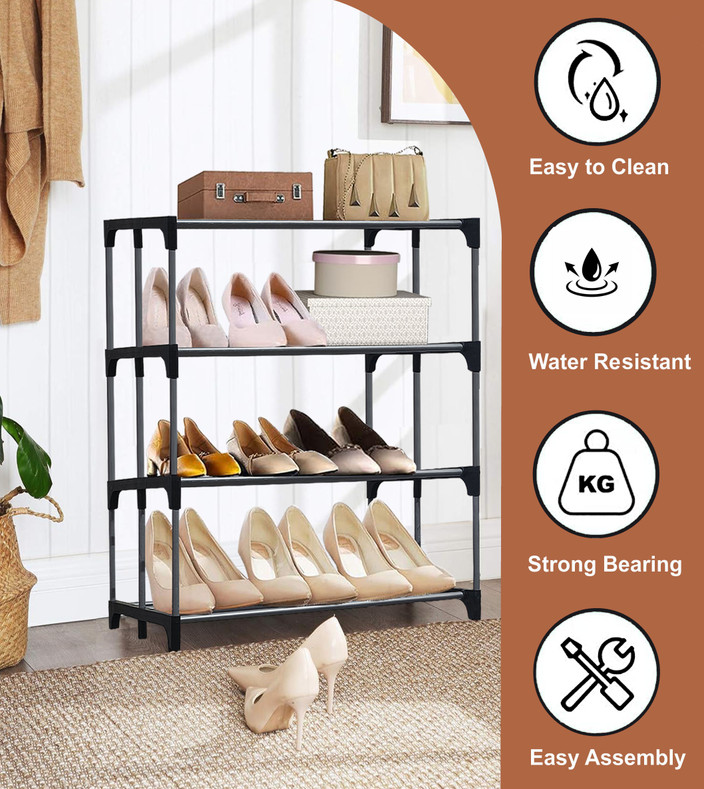 Shoe Storage Flipkart Shoe Rack Metal Powder Coated Mild Steel