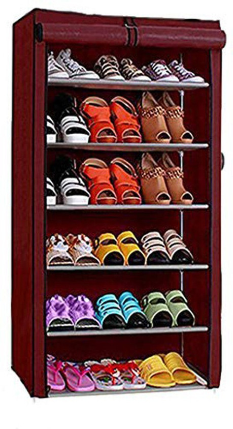 Amazon Shoe Rack With Cover GO HOOKED Layer Multipurpose Portable