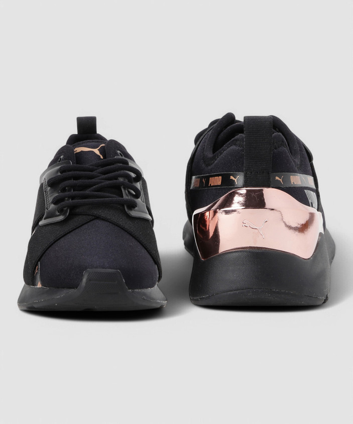 Sneakers Puma Avec Rose Black And Rose Gold Puma Shoes