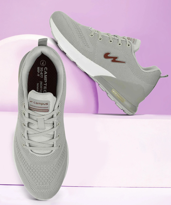 Red Campus North Plus Shoes CAMPUS NORTH PLUS Mens Running In